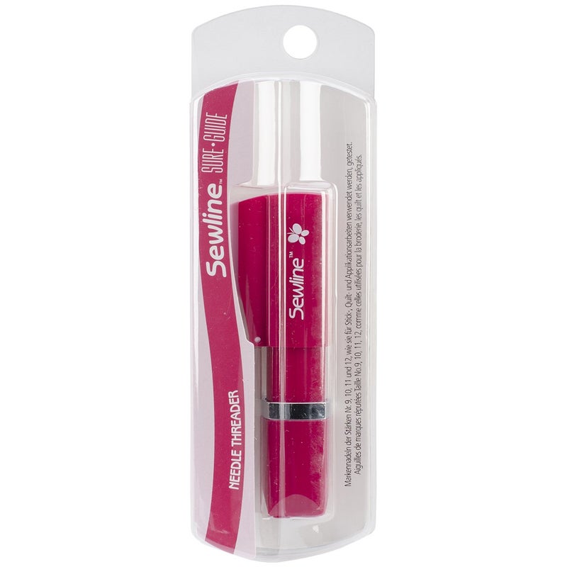 Sewline Sure Guide, Size 9-12, Red needle threader